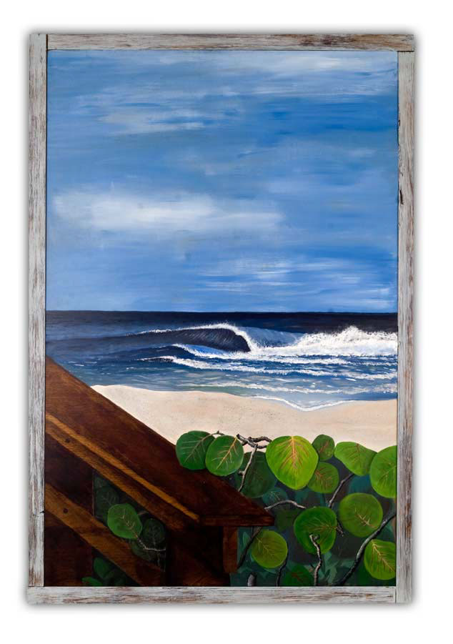 Acrylic on Wood Painting